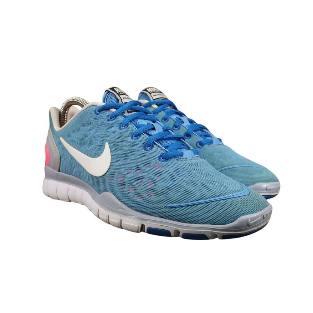Nike Shoes Womens 7 Athletic Training Free Fit 2 Active Comfort Breathable Blue
